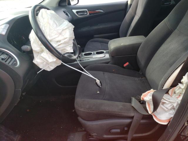 5N1AR2MN1DC616611 - 2013 NISSAN PATHFINDER S BLACK photo 7