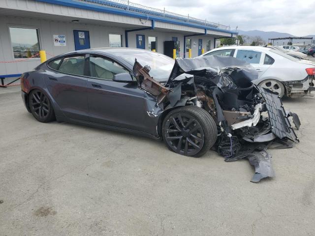 5YJSA1E5XNF474238 - 2022 TESLA MODEL S SILVER photo 4