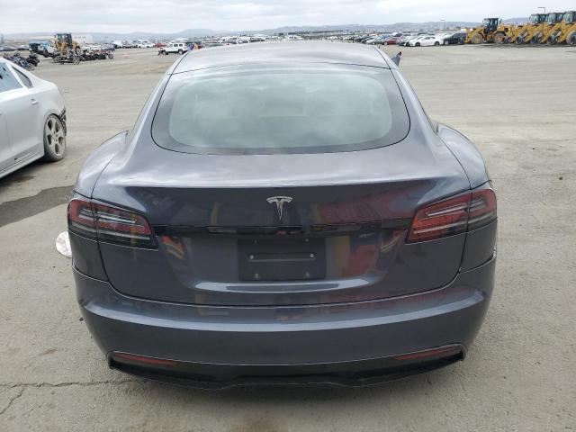 5YJSA1E5XNF474238 - 2022 TESLA MODEL S SILVER photo 6