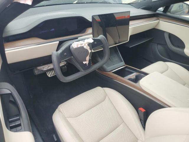 5YJSA1E5XNF474238 - 2022 TESLA MODEL S SILVER photo 8