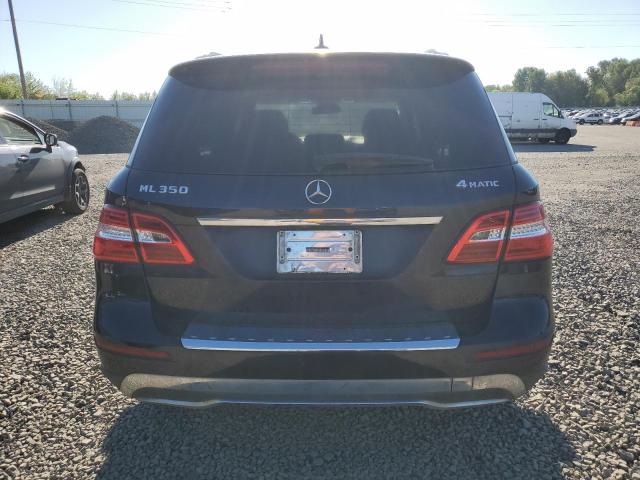 4JGDA5HB3CA001994 - 2012 MERCEDES-BENZ ML 350 4MATIC BLUE photo 6