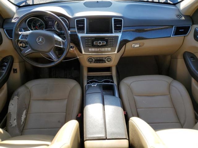 4JGDA5HB3CA001994 - 2012 MERCEDES-BENZ ML 350 4MATIC BLUE photo 8