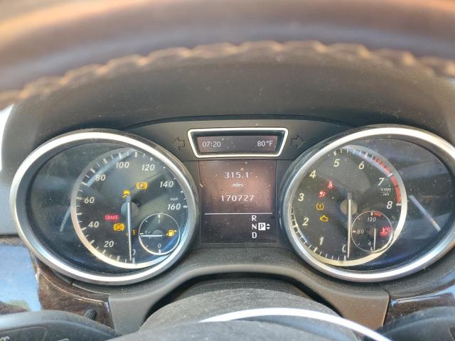 4JGDA5HB3CA001994 - 2012 MERCEDES-BENZ ML 350 4MATIC BLUE photo 9