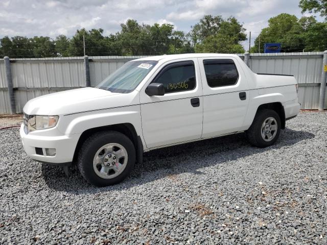 5FPYK1F21CB451477 - 2012 HONDA RIDGELINE RT WHITE photo 1