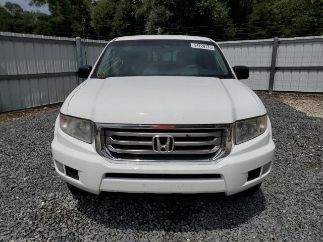 5FPYK1F21CB451477 - 2012 HONDA RIDGELINE RT WHITE photo 5