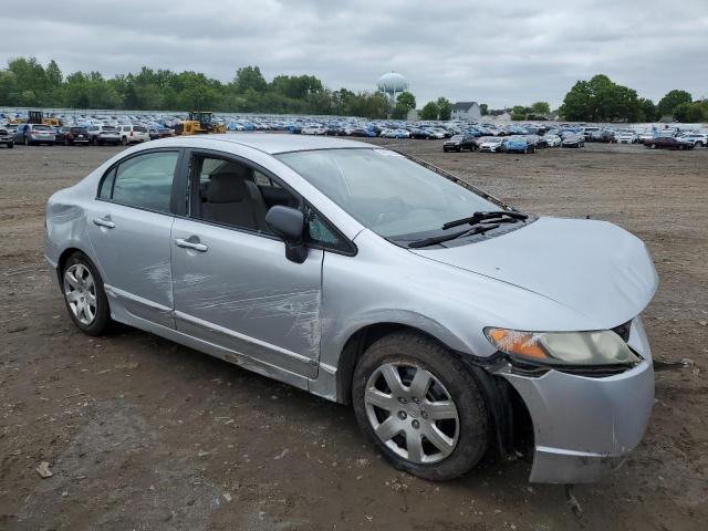 2HGFA16578H324331 - 2008 HONDA CIVIC LX SILVER photo 4