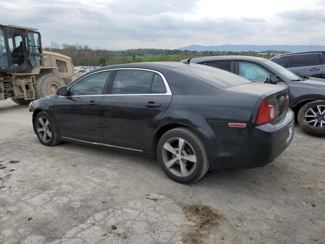 1G1ZC5E17BF140021 - 2011 CHEVROLET MALIBU 1LT BLACK photo 2