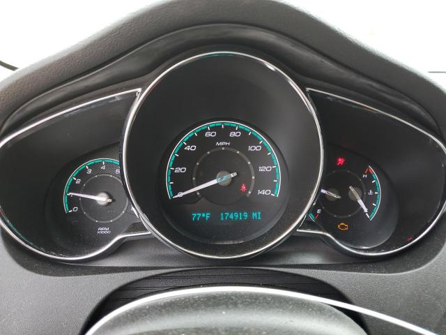 1G1ZC5E17BF140021 - 2011 CHEVROLET MALIBU 1LT BLACK photo 9