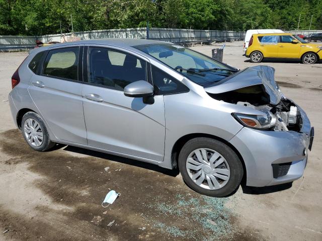 JHMGK5H57GS008440 - 2016 HONDA FIT LX SILVER photo 4