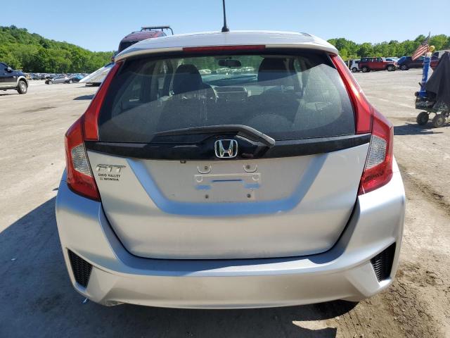 JHMGK5H57GS008440 - 2016 HONDA FIT LX SILVER photo 6