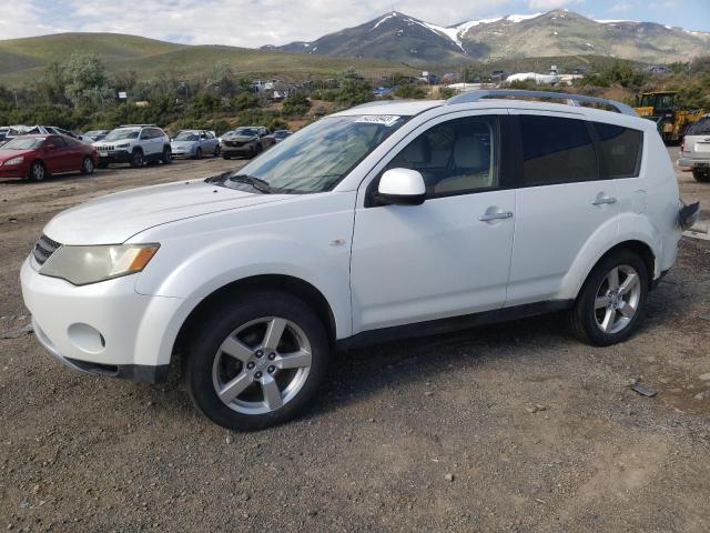 JA4MT41XX7U004632 - 2007 MITSUBISHI OUTLANDER XLS WHITE photo 1