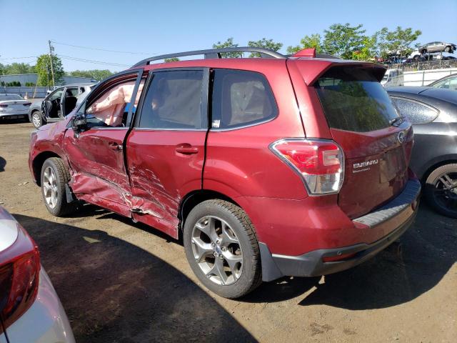 JF2SJAWC7HH478251 - 2017 SUBARU FORESTER 2.5I TOURING RED photo 2