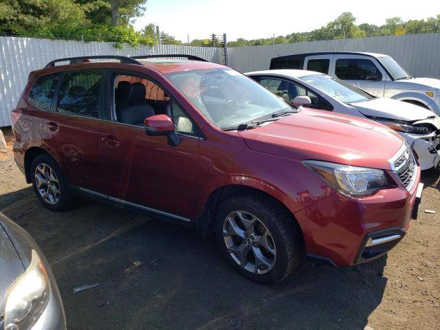JF2SJAWC7HH478251 - 2017 SUBARU FORESTER 2.5I TOURING RED photo 4