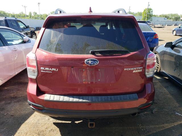 JF2SJAWC7HH478251 - 2017 SUBARU FORESTER 2.5I TOURING RED photo 6