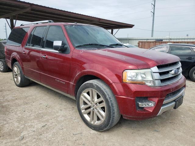 1FMJK1LT4FEF27864 - 2015 FORD EXPEDITION EL PLATINUM RED photo 4