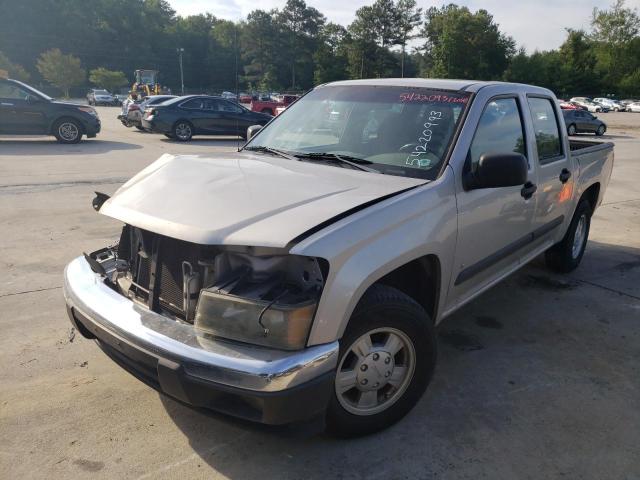 1GTCS13E088108152 - 2008 GMC CANYON SILVER photo 1