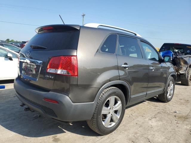 5XYKU4A29DG421204 - 2013 KIA SORENTO EX GRAY photo 3