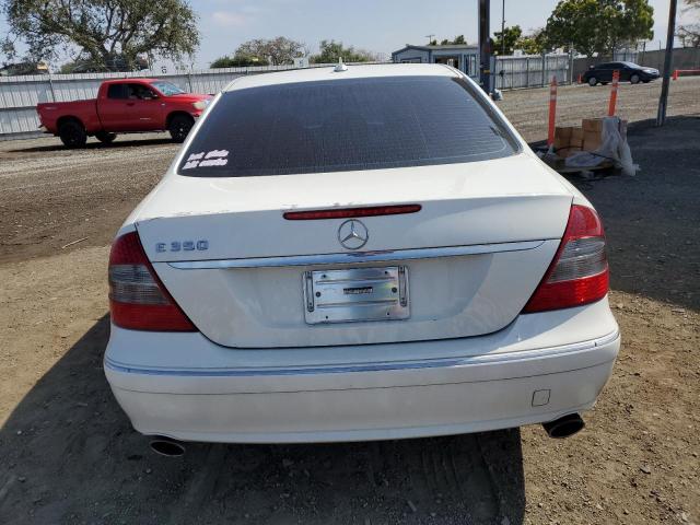 WDBUF56X78B345736 - 2008 MERCEDES-BENZ E 350 WHITE photo 6