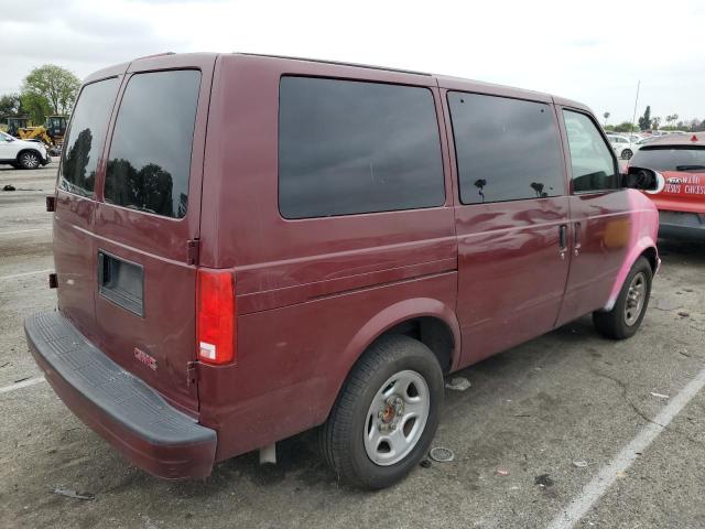 1GKDM19X25B500141 - 2005 GMC SAFARI XT BURGUNDY photo 3