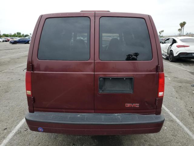 1GKDM19X25B500141 - 2005 GMC SAFARI XT BURGUNDY photo 6