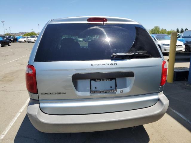 1D4GP25R56B714929 - 2006 DODGE CARAVAN SE SILVER photo 6