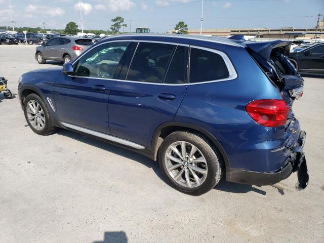 5UXTR7C59KLR51087 - 2019 BMW X3 SDRIVE30I BLUE photo 2