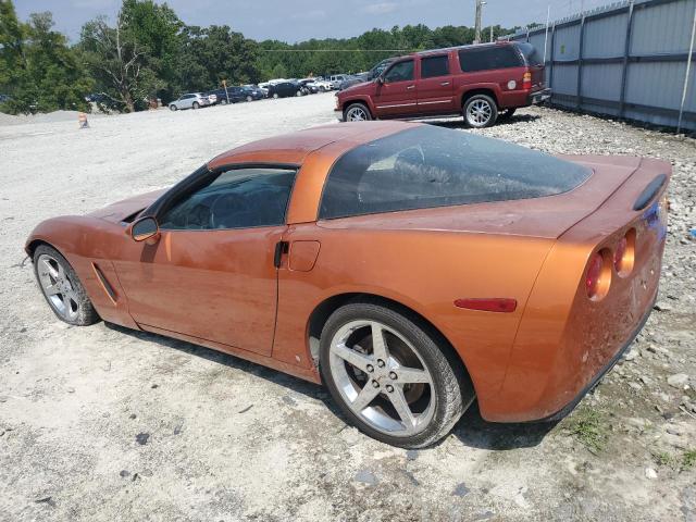 1G1YY25U775106096 - 2007 CHEVROLET CORVETTE ORANGE photo 2