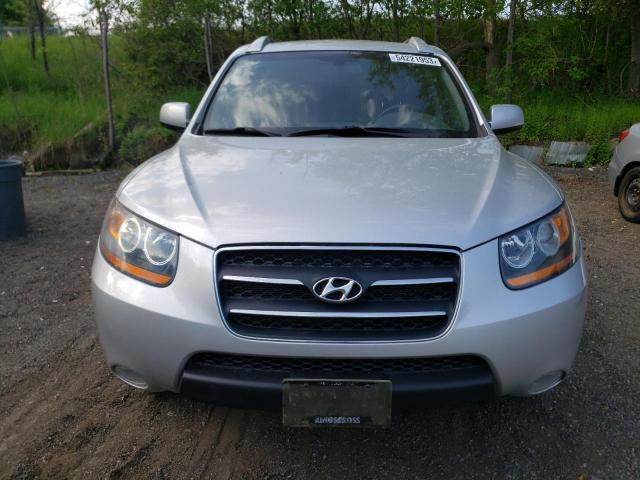 5NMSH73E78H161233 - 2008 HYUNDAI SANTA FE SE SILVER photo 5