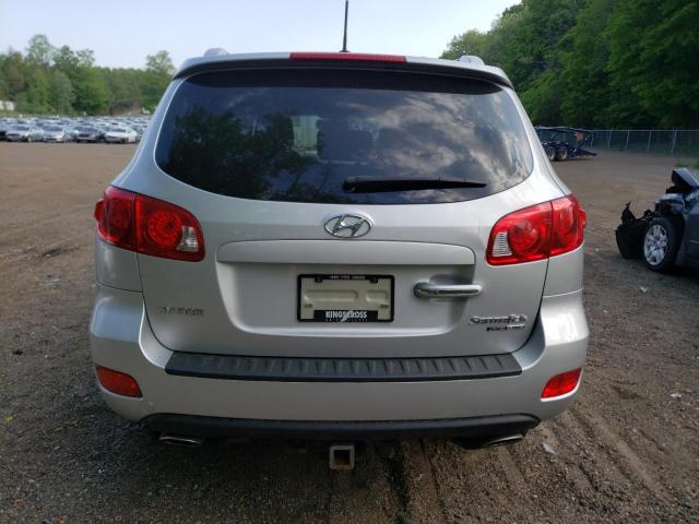 5NMSH73E78H161233 - 2008 HYUNDAI SANTA FE SE SILVER photo 6