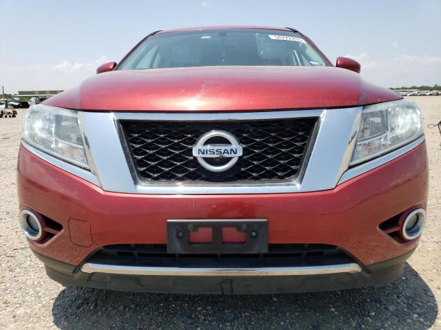 5N1AR2MN7EC691525 - 2014 NISSAN PATHFINDER S RED photo 5