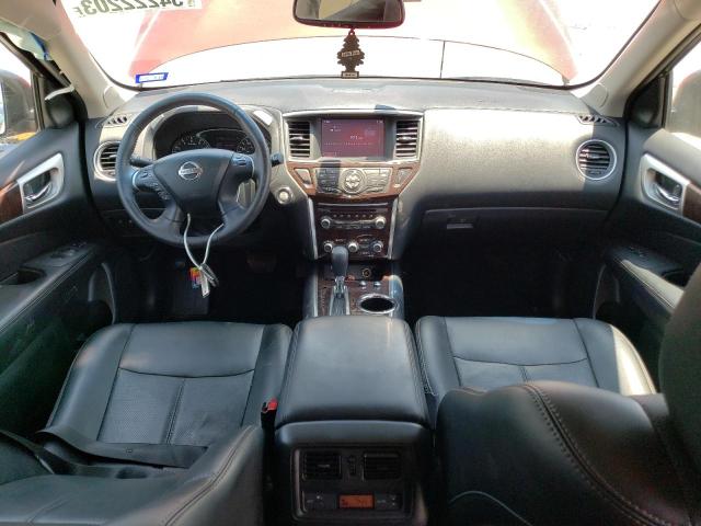 5N1AR2MN7EC691525 - 2014 NISSAN PATHFINDER S RED photo 8