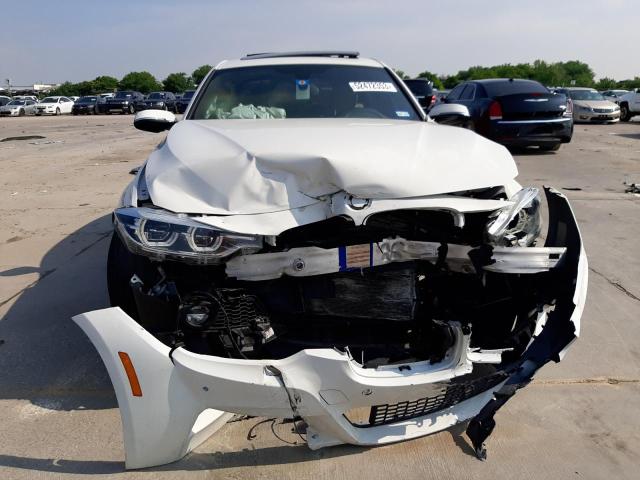 WBA8B3C58GK383347 - 2016 BMW 340 I Blanco foto 5