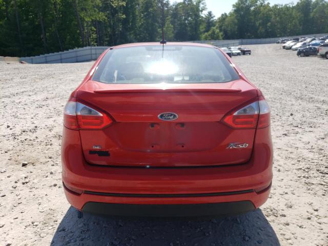 3FADP4BJ9FM178236 - 2015 FORD FIESTA SE RED photo 6