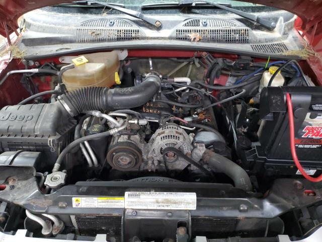 1J4GL48K47W590420 - 2007 JEEP LIBERTY SPORT ბურგუნდია ფოტო 12