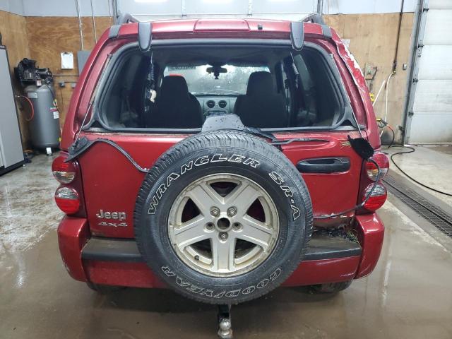 1J4GL48K47W590420 - 2007 JEEP LIBERTY SPORT ბურგუნდია ფოტო 6