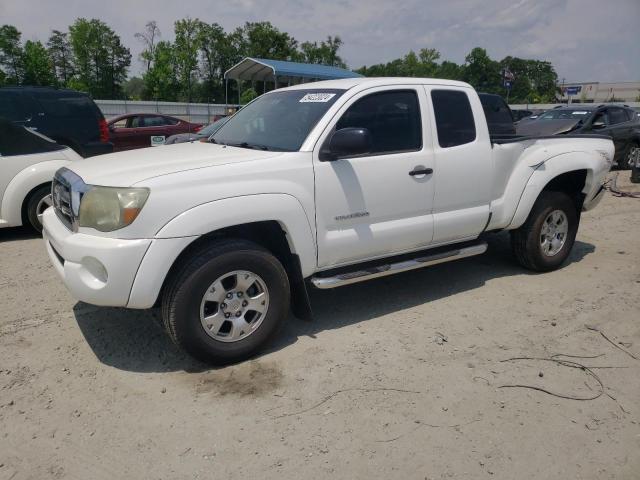 5TETU4GN7AZ691605 - 2010 TOYOTA TACOMA PRERUNNER ACCESS CAB WHITE photo 1