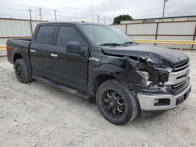 1FTEW1CGXJKD83406 - 2018 FORD F150 SUPERCREW BLACK photo 4