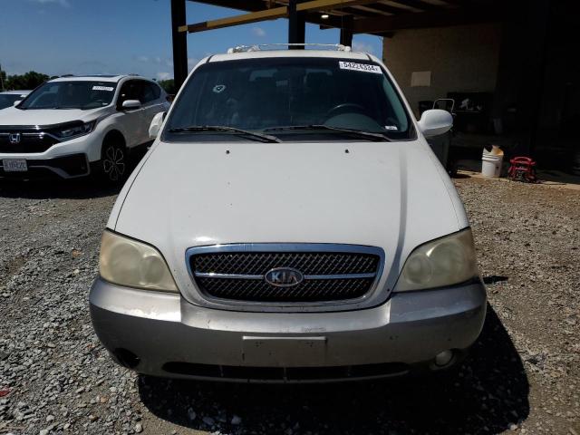 KNDUP132756715703 - 2005 KIA SEDONA EX WHITE photo 5