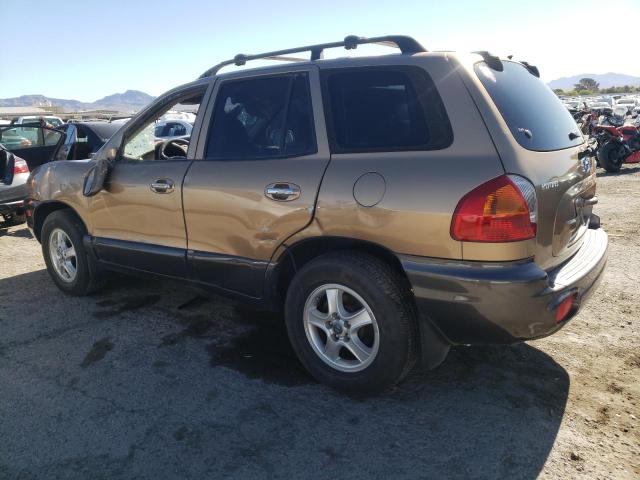 KM8SC83D71U081260 - 2001 HYUNDAI SANTA FE GLS GOLD photo 2