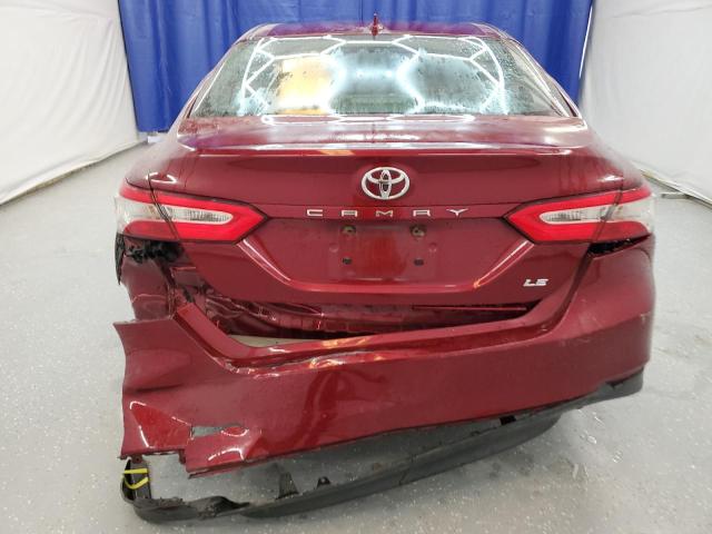 4T1B11HK5KU830899 - 2019 TOYOTA CAMRY L RED photo 6