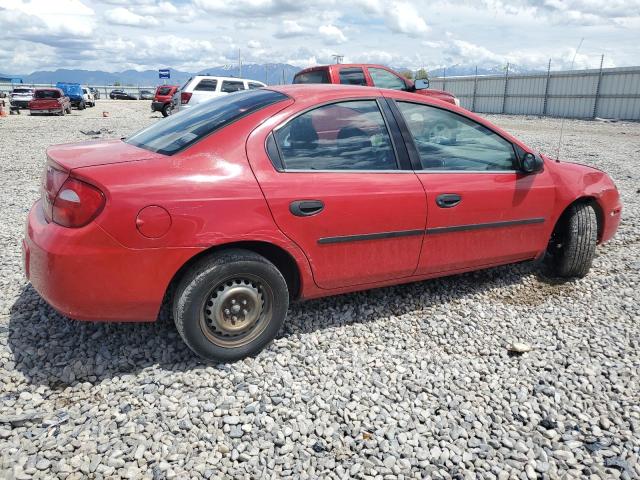 1B3ES26C24D606185 - 2004 DODGE NEON BASE RED photo 3