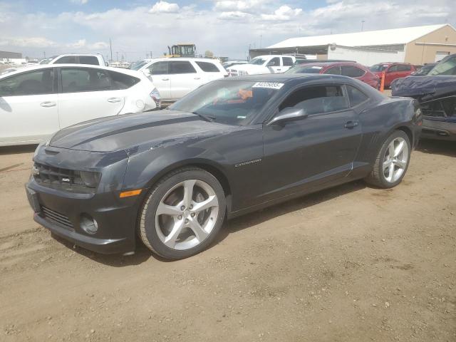 2G1FS1EW0D9235252 - 2013 CHEVROLET CAMARO SS GRAY photo 1