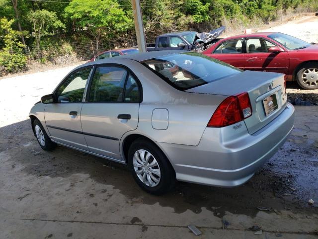 2HGES16374H643228 - 2004 HONDA CIVIC DX VP Gümüş foto 2