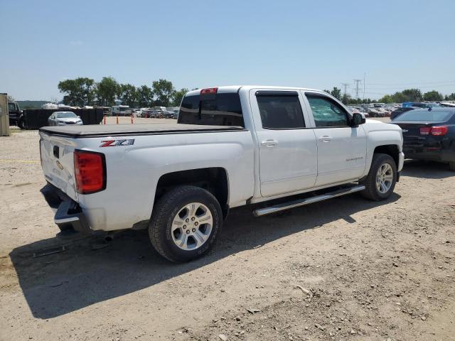 3GCUKREC0JG409678 - 2018 CHEVROLET SILVERADO K1500 LT WHITE photo 3