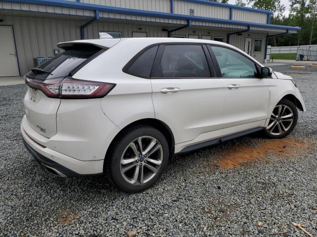 2FMTK3AP1FBB34202 - 2015 FORD EDGE SPORT WHITE photo 3