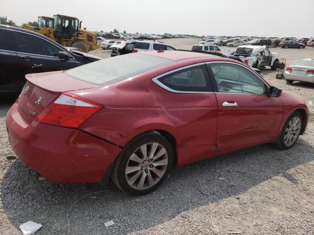 1HGCS22828A004435 - 2008 HONDA ACCORD EXL RED photo 3