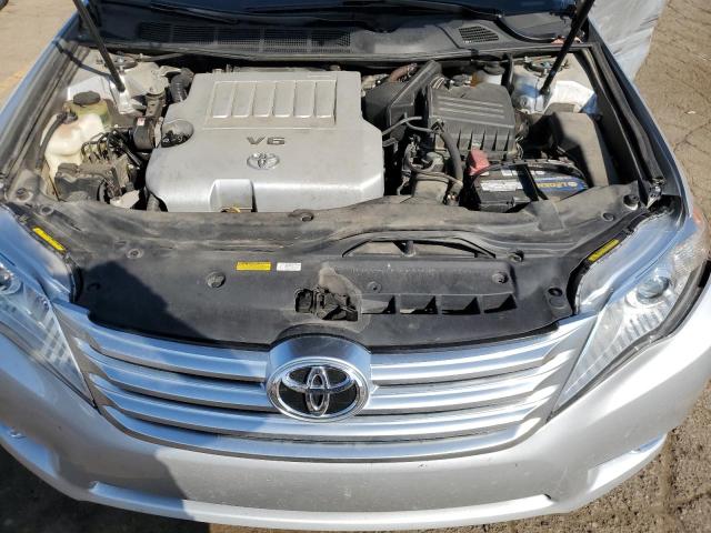 4T1BK3DB3BU394715 - 2011 TOYOTA AVALON BASE SILVER photo 11