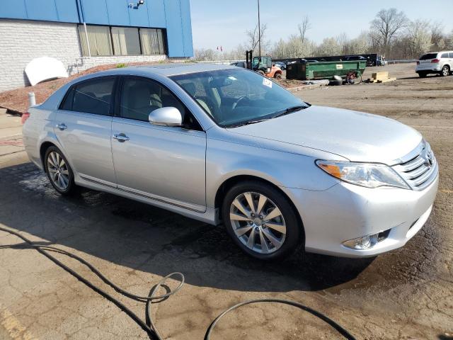 4T1BK3DB3BU394715 - 2011 TOYOTA AVALON BASE SILVER photo 4