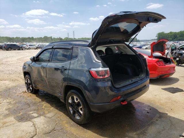 3C4NJDDB3JT130381 - 2018 JEEP COMPASS TRAILHAWK GRAY photo 2