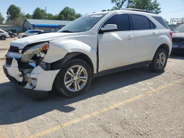 1GNALDEK1DZ116345 - 2013 CHEVROLET EQUINOX LT WHITE photo 1